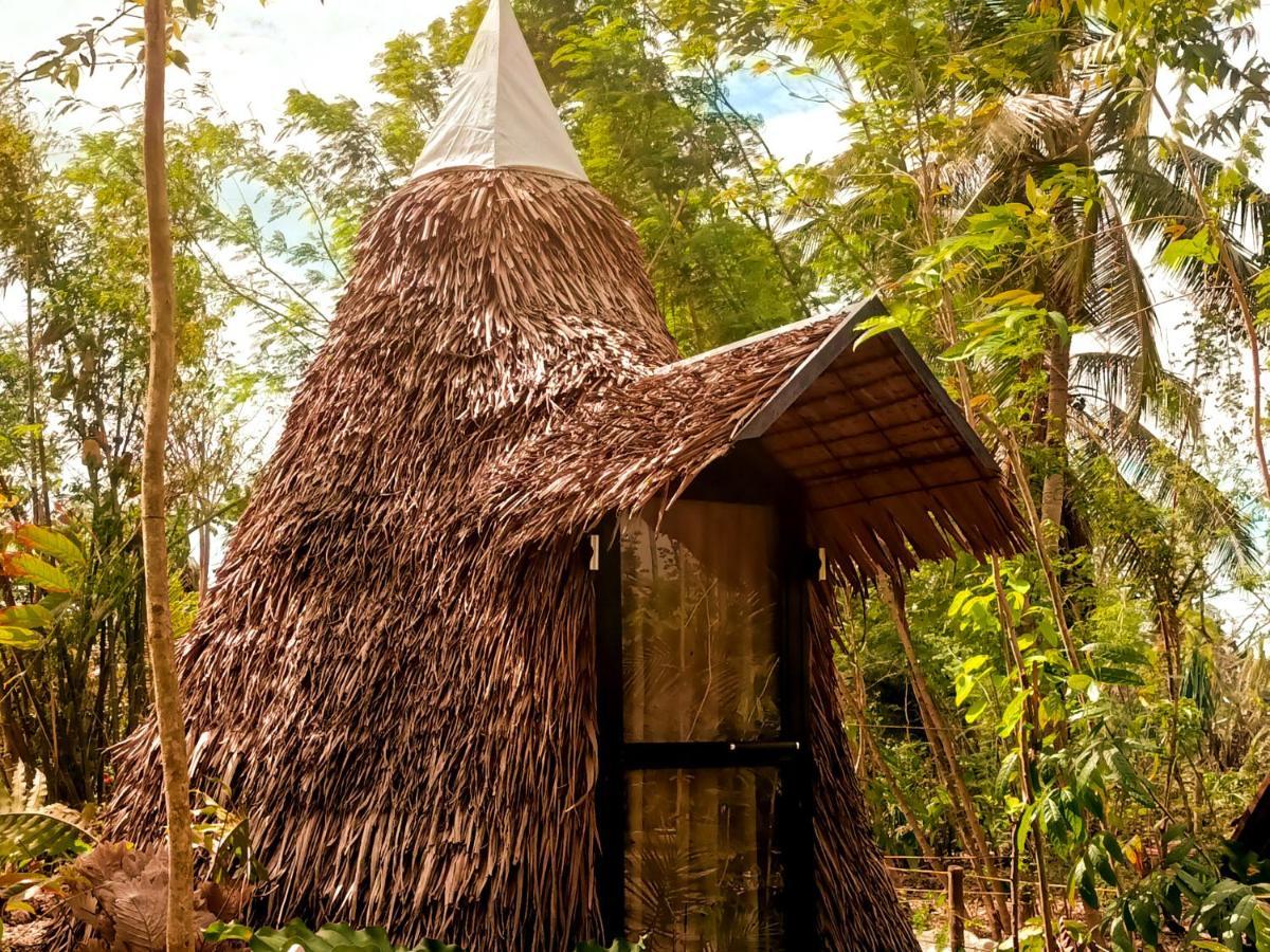 Archery-Asia Nipa Huts Moalboal Eksteriør billede