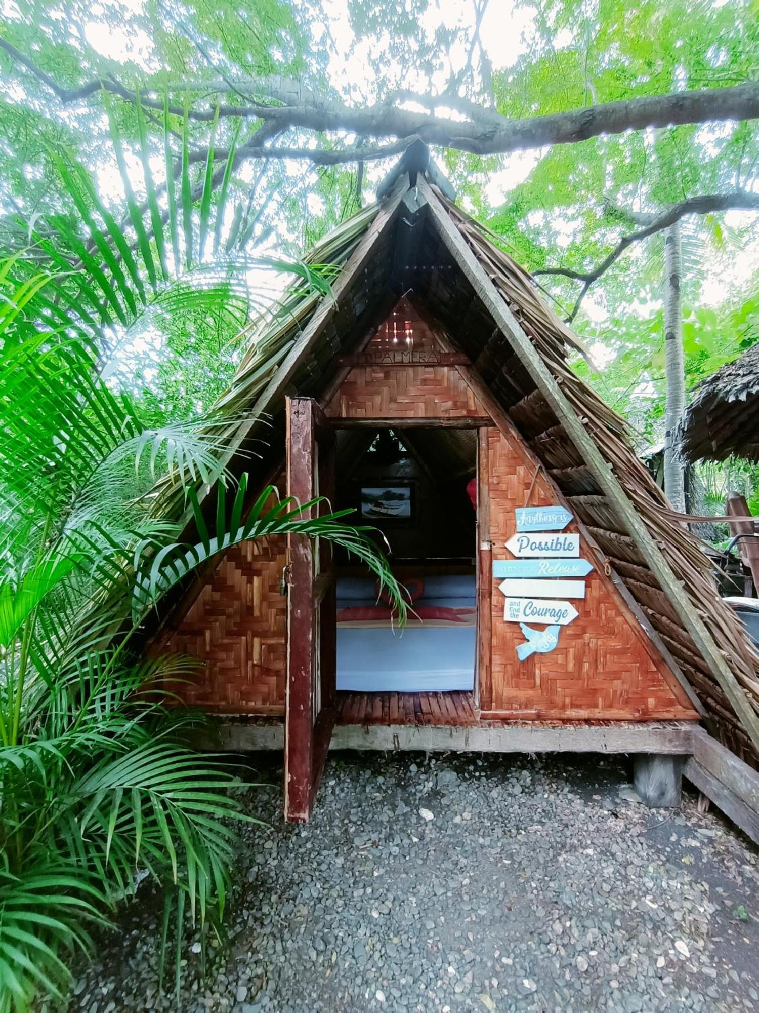 Archery-Asia Nipa Huts Moalboal Eksteriør billede