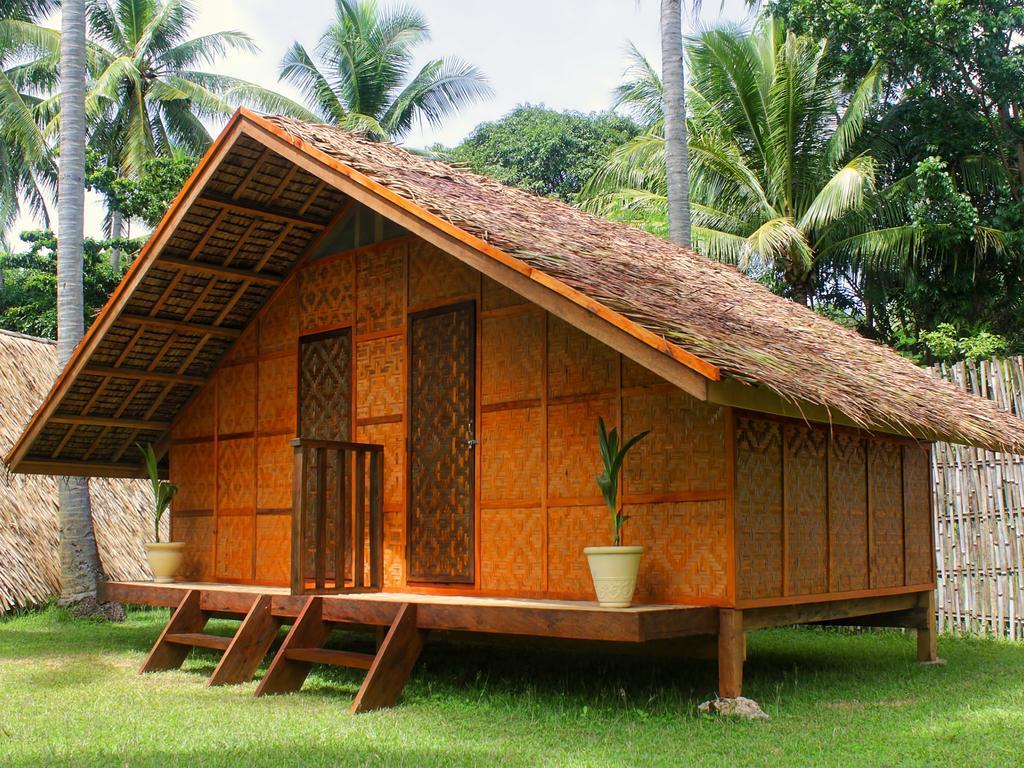 Archery-Asia Nipa Huts Moalboal Eksteriør billede